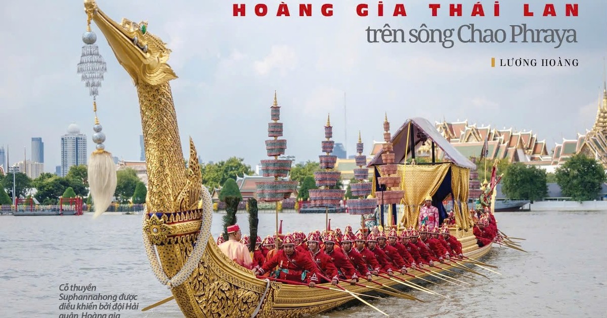 Lễ rước thuyền Hoàng gia Thái Lan trên sông Chao Phraya