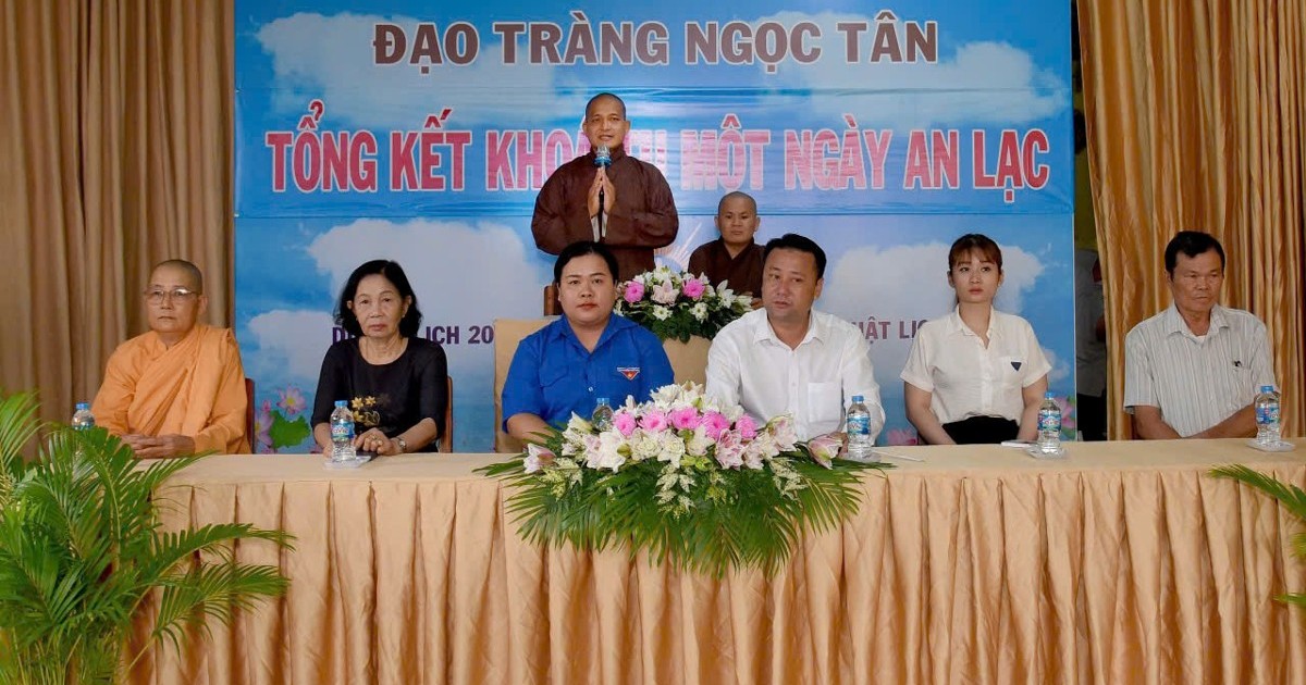 Long An: Điểm sinh hoạt tôn giáo tập trung Ngọc Tân tổng kết hoạt động năm 2024