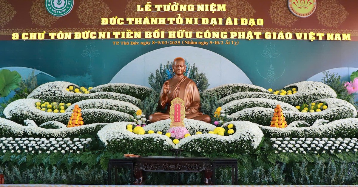 Lễ tưởng niệm Đức Thánh Tổ Ni Đại Ái Đạo và chư Ni tiền bối hữu công tại chùa Sùng Đức – TP.Thủ Đức