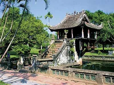 KIẾN TRÚC CHÙA THỜI LÝ VỚI MÁI CONG THANH THOÁT VÀ TƯỢNG PHẬT AN LÀNH