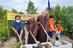 Lễ khởi công xây dựng cầu giao thông Bát Nhã 76 tại ấp Trảng Lớn, xã Tam Giang, huyện Năm Căn, Cà Mau