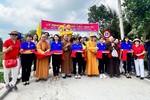 Cắt băng khánh thành cầu nông thôn thứ 281 tại Đồng Tháp