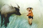 "Được trâu" - trích Thập mục ngưu đồ, tranh Y Sa