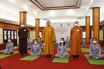 Trực tuyến lễ kỷ niệm Ngày Quốc tế Yoga tại trụ sở Trung ương GHPGVN