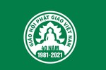 Logo chính thức Đại lễ Kỷ niệm 40 năm thành lập GHPGVN do Trung ương Giáo hội công bố