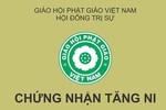 Ban Tăng sự Trung ương GHPGVN hủy các giấy tờ xác nhận đã cấp cho Thích Minh Trọng (Lê Hồng Phương)