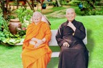 Nhị vị Hoà thượng Thích Minh Châu và Thích Thanh Từ