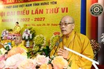 Hòa thượng Thích Thanh Hiện được tái suy cử Trưởng ban Trị sự GHPGVN tỉnh Hưng Yên nhiệm kỳ 2022-2027