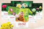 Báo Giác Ngộ phát hành bộ lịch treo tường 7 tờ năm 2023 - Quý Mão