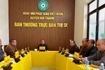 Thường trực Ban Trị sự huyện Núi Thành triển khai Phật sự cuối năm 2022