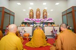 Lễ an vị, sái tịnh Vãng sanh đường chùa Vĩnh Nghiêm sau khi tu sửa trang nghiêm