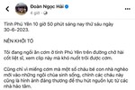 Tài khoản Facebook "người của công chúng" Đoàn Ngọc Hải rút nội dung “Nên khởi tố”