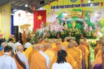 Quang cảnh lễ chính thức Đại lễ Phật đản Phật lịch 2568 do Ban Trị sự GHPGVN tỉnh Đồng Tháp tổ chức 