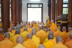Lễ tác pháp thọ an cư truyền thống của Phật giáo cố đô Huế tổ chức tại chùa Từ Đàm - Ảnh: QĐ/BGN