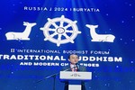 Thứ trưởng Bộ Nội vụ Vũ Chiến Thắng phát biểu tại Diễn đàn Phật giáo Quốc tế lần thứ 2, diễn ra ở Cộng hòa Buryatia, Liên bang Nga