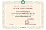 Mẫu Giáo chỉ tấn phong giáo phẩm Thượng tọa vừa được Hội đồng Chứng minh ban hành lần đầu tiên cho đợt xét duyệt tấn phong năm 2024 - Ảnh chỉ mang tính minh họa