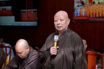 Hòa thượng Thích Lệ Trang chủ trì buổi họp - Ảnh: Bảo Toàn/BGN
