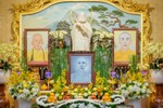 Di ảnh cố Hòa thượng Thích Thiện Quang được an trí tại chùa Vạn Đức (TP.Thủ Đức) 