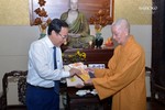 [Video] Bí thư Thành ủy TP.HCM thăm Đức Pháp chủ và lãnh đạo GHPGVN trước thềm Tết Quý Mão 