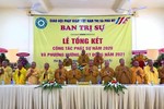 Chư tôn đức chứng minh hội nghị tổng kết của Ban Trị sự thị xã Phú Mỹ
