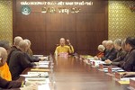 Ban Thường trực Ban Trị sự TP.HCM họp, triển khai công tác tổ chức Đại lễ Phật đản
