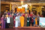 Chùa Vạn Phật đã diễn ra lễ Hằng thuận cho đôi Phật tử trẻ