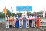  Cây cầu Chí Tài số 1 được đưa vào sử dụng tại xã Tân Hưng, huyện Cái Nước, tỉnh Cà Mau