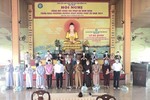 Đây là đợt 3 tình nguyện viên Phật giáo Đồng Nai xuất phát hỗ trợ cho cộng đồng phòng chống Covid-19