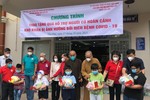 Trao quà đến 10 học sinh mất cha, mẹ trong đại dịch Covid-19