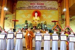 Chư Ni nhận Bằng tuyên dương công đức của GHPGVN tỉnh Đồng Nai
