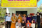 Thiền tự Phước Quang bàn giao nhà tình thương, tặng quà tại xã Phú Đức