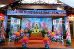 Lễ đài Phật đản tại chùa Tịnh Quang