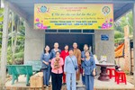 Bàn giao nhà mới đến hộ nghèo tại Bến Tre