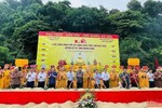Nghi thức khởi công xây dựng chùa Trúc Lâm đảo Trần