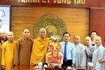 Ban Trị sự GHPGVN TP.Vũng Tàu chúc Tết đến lãnh đạo Thành ủy TP.Vũng Tàu