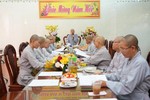 Chư Ni Ban Tổ chức Đại lễ tưởng niệm họp rà soát công tác tổ chức