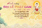 Kính mừng Phật đản Phật lịch 2567 - Thiết kế: Phước Toàn