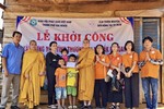 Khởi công nhà tình thương cho hộ nghèo tại xã Đắk R'Moan