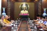 Buổi họp thống nhất thời gian tổ chức Đại hội đại biểu Phật giáo TX.Ba Đồn