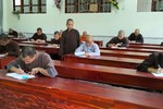 Tăng Ni sinh Trường Trung cấp Phật học tỉnh tham gia kỳ thi tốt nghiệp khóa XI (2019-2023) 