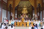 Phật tử chùa Sóc Lớn tại chùa Tỉnh Hội