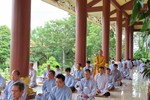 Hành giả Phật tử trong khóa tu thiền "Nguyện lực bồ-đề tâm" tại thiền viện Trúc Lâm Chánh Thiện
