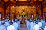 Trang nghiêm khóa tu "Một ngày an lạc" tại chùa Minh Hiệp, H.Xuân Lộc