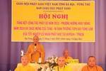 Hòa thượng Thích Huệ Trí ban đạo từ tại hội nghị