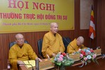 Hòa thượng Thích Thiện Nhơn, Chủ tịch Hội đồng Trị sự GHPGVN - Ảnh: Bảo Toàn/BGN