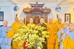 Ban Trị sự GHPGVN Q.10 chúc Tết đến Hòa thượng Thích Lệ Trang
