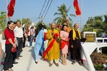 Khánh thành, đưa vào sử dụng cầu Vạn Phước tại tỉnh Sóc Trăng - Ảnh: T.Q