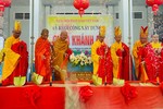 Thực hiện nghi thức khởi công đại trùng tu chùa Khánh An