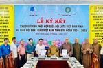 Đại diện 2 đơn vị đã ký kết bản ghi nhớ phối hợp hoạt động giai đoạn 2024-2025
