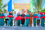 Cắt băng khánh thành cầu Bình An 4 